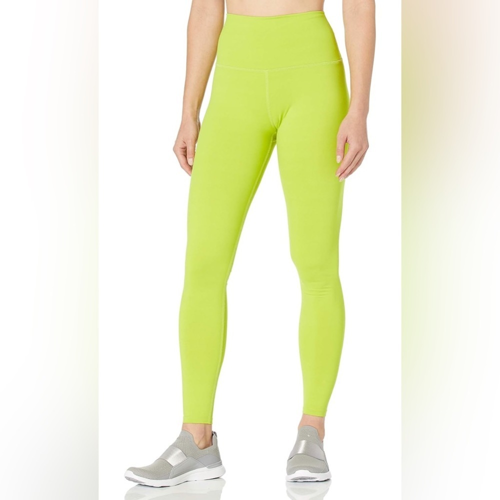 Core 10 Women's All Day Comfort High-Waist Full-Length Yoga Legging Bright Green